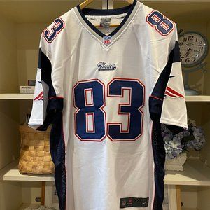 NWT AUTHENTIC NIKE On Field Wes Welker White Jersey #83 SZ XXL